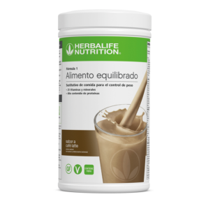 Batido café latte herbalife formula 1